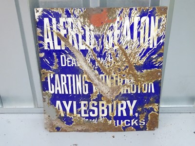 Lot 53 - ALFRED SEATON (15" x 16") Carting Contractor...