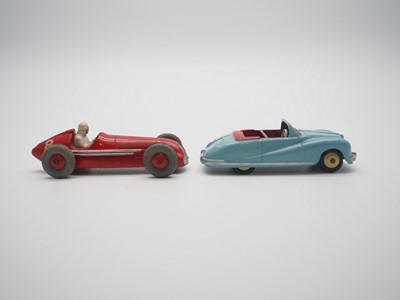 Lot 193 - A group of DINKY cars comprising a 140a (106)...