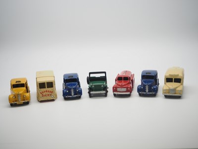 Lot 199 - A group of unboxed DINKY Toys, comprising of...