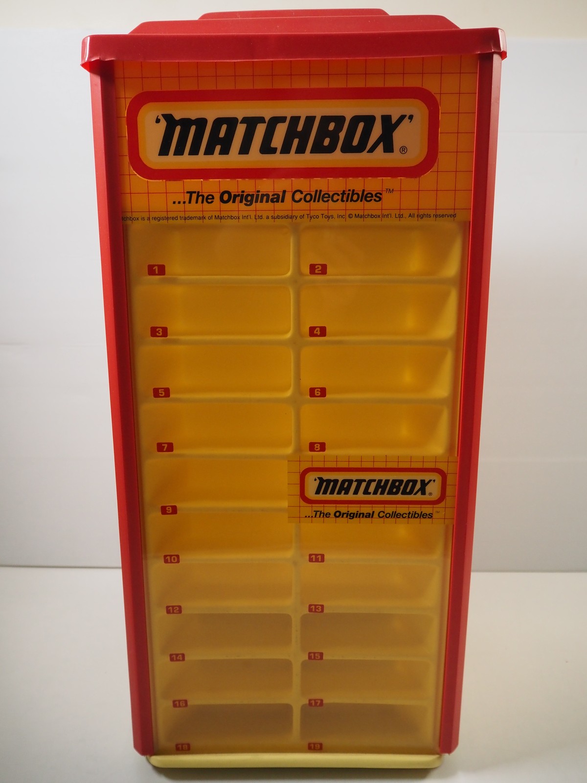 Lot 2 - A MATCHBOX 1-75 rotating shop display carousel,