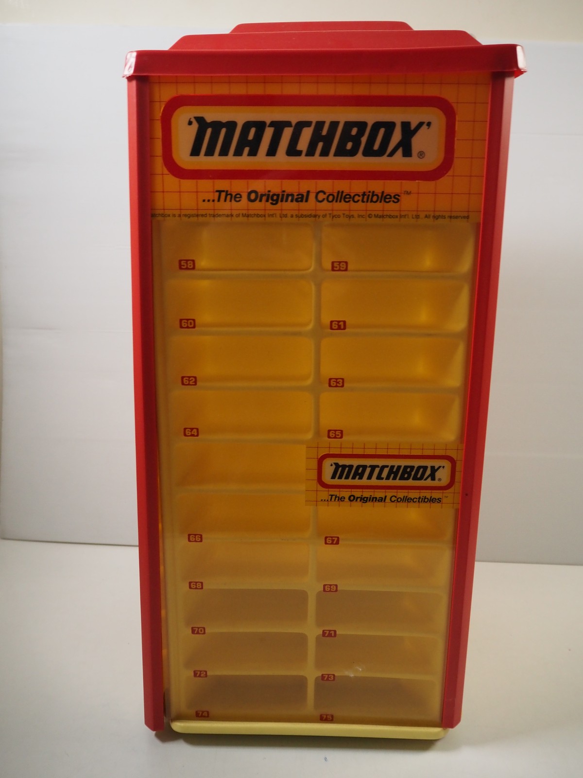 Lot 2 - A MATCHBOX 1-75 rotating shop display carousel,