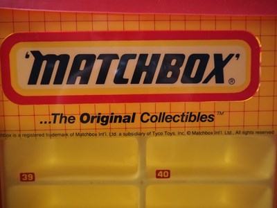 Lot 2 - A MATCHBOX 1-75 rotating shop display carousel,...