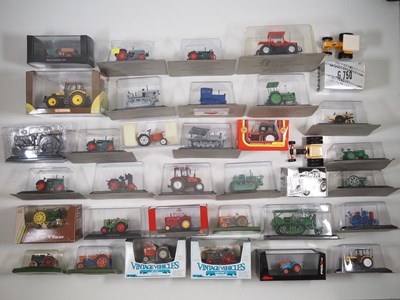Lot 20 - A quantity of diecast tractor models, most...