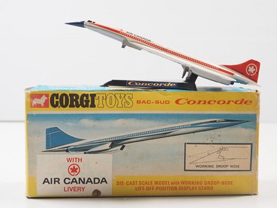 Lot 201 - A rare boxed CORGI Toys No 653 Air Canada...