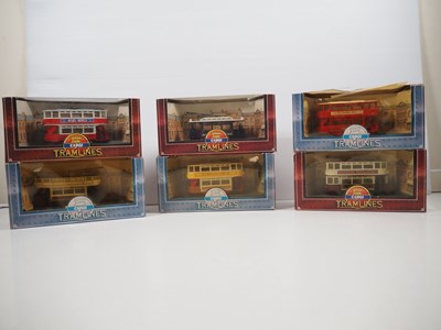 Lot 211 - A group of CORGI trams to include Tramlines...