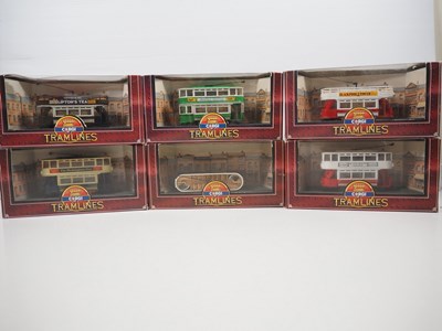 Lot 211 - A group of CORGI trams to include Tramlines...