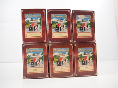 Lot 211 - A group of CORGI trams to include Tramlines...