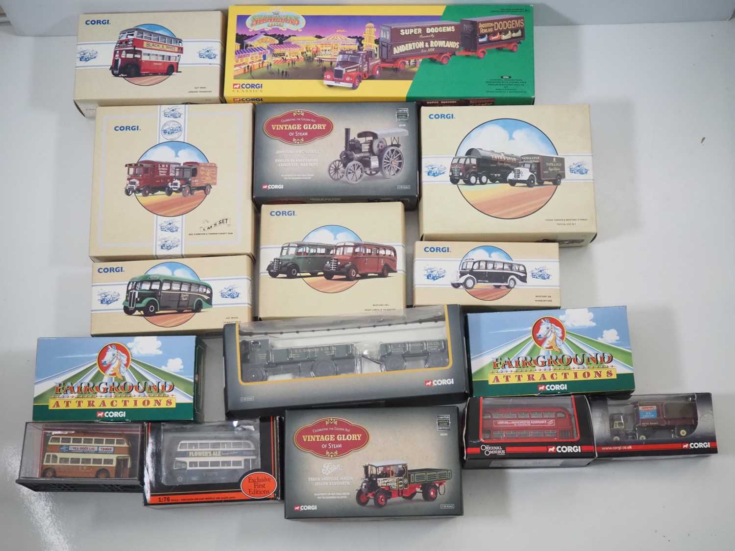 Lot 213 - A group of assorted CORGI and EFE diecast...