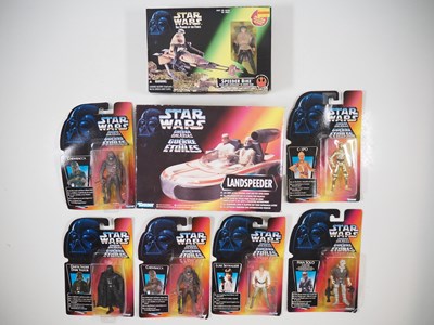 Lot 229 - A group of carded Star Wars 'The Power of the...