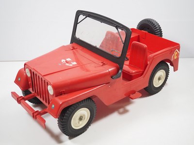 Lot 249 - A MARX Toys JOHNNY WEST Ranch Jeep and horse...