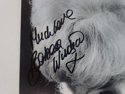 Lot 42 - BARBARA WINDSOR - A pair of signed 10x8...