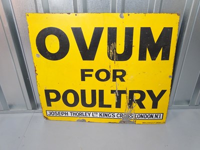 Lot 6 - JOSEPH THORLEY LTD 'Ovum for Poultry' (32" x...