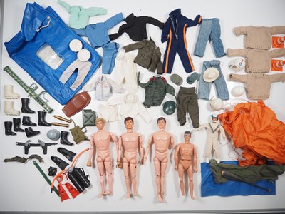 Lot 264 - A large group of vintage PALITOY Action Man...