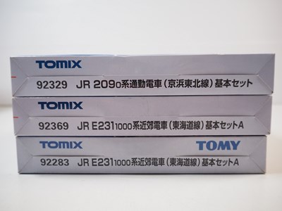 Lot 270 - A group of TOMY / TOMIX N gauge Japanese...