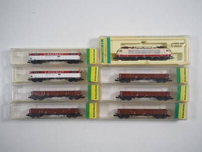 Lot 289 - A group of MINITRIX German outline N gauge...