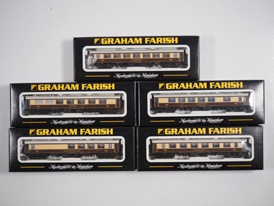 Lot 297 - A group of GRAHAM FARISH N gauge Mark 1...