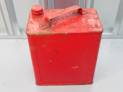Lot 64 - A group of four petrol cans comprising: 'BP'...