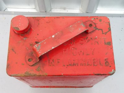 Lot 64 - A group of four petrol cans comprising: 'BP'...