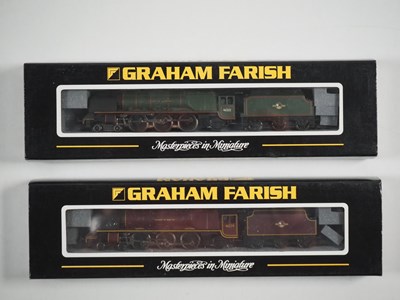 Lot 305 - A pair of GRAHAM FARISH N gauge Duchess class...