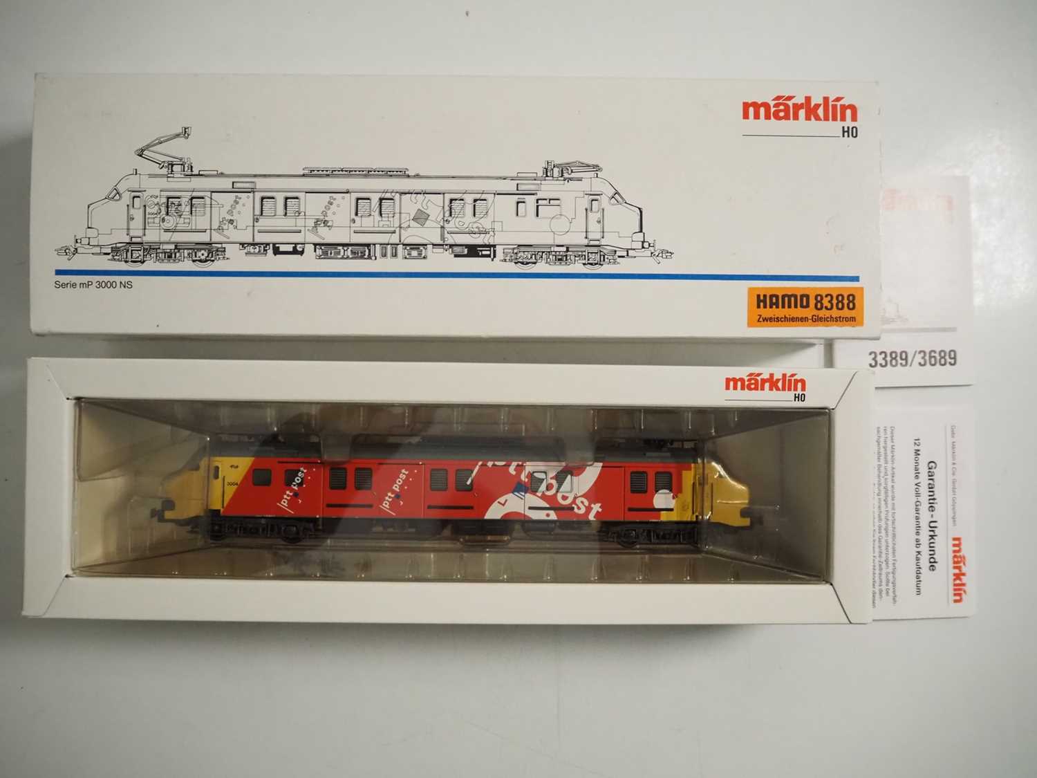 Lot 323 - A MARKLIN HAMO 8388 HO gauge 2-rail DC Dutch...