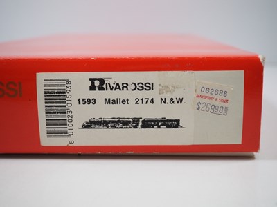 Lot 356 - A RIVAROSSI 1593 American outline HO gauge...