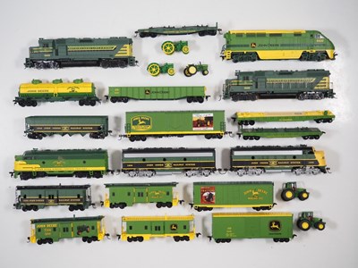 Lot 364 - A group of unboxed HO gauge American outline...