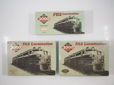 Lot 373 - A group of PROTO 2000 American outline HO...