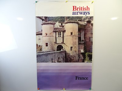 Lot 75 - BRITISH AIRWAYS : FRANCE (63.5 x 101 cm)...