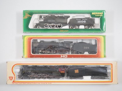 Lot 416 - A group of American outline HO gauge boxed...