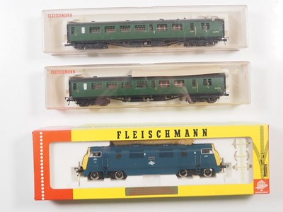 Lot 437 - A group of FLEISCHMANN HO gauge British...