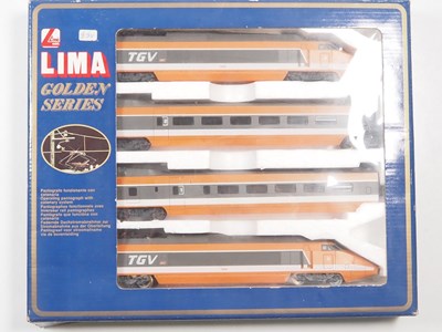 Lot 440 - A LIMA HO gauge Golden Series 4-car TGV set in...