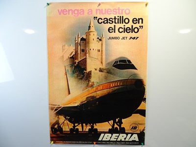 Lot 79 - IBERIA: 1960s / 70s Travel advertising posters...