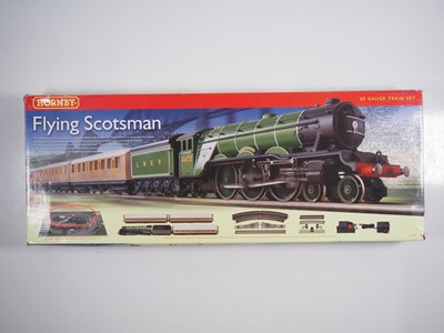 Lot 451 - A HORNBY R1072 OO gauge Flying Scotsman train...