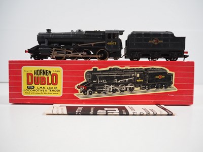 Lot 465 - A HORNBY DUBLO 2224 OO gauge class 8F steam...