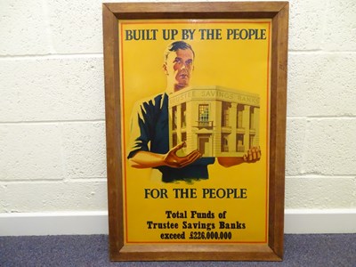 Lot 81 - TRUSTEE SAVINGS BANKS: 'Built up the People,...