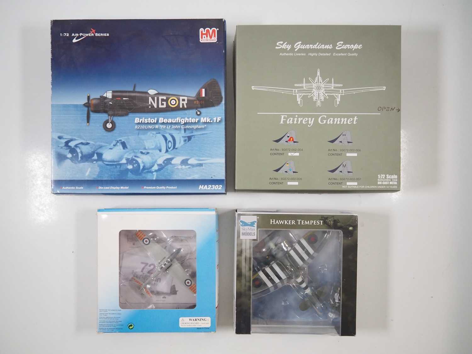 Lot 47 - A group of 1:72 scale military aircraft by...