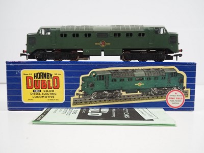 Lot 473 - A HORNBY DUBLO 3232 OO gauge 3-rail Deltic...