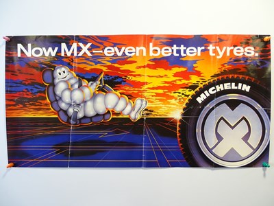 Lot 83 - MICHELIN MX (75.5 X 38 cm) advertising poster -...