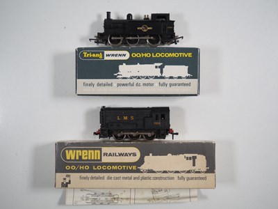 Lot 489 - A pair of WRENN OO gauge locomotives...