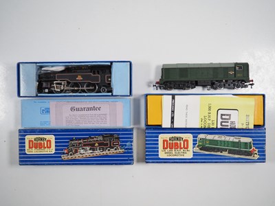 Lot 499 - A pair of HORNBY DUBLO OO gauge 3-rail...