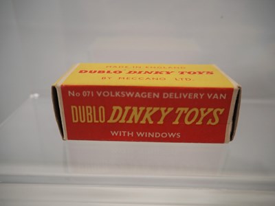 Lot 5 - A group of DUBLO DINKY vans comprising boxed...