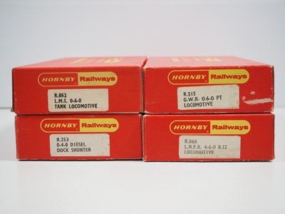 Lot 513 - A group of early 1970s HORNBY OO gauge steam...