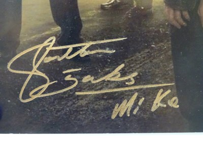Lot 45 - BREAKING BAD: A pair of signed photographs...