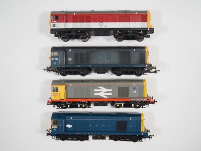 Lot 524 - A group of OO gauge class 20 diesel...