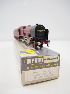 Lot 545 - A WRENN W2274/5P OO gauge Royal Scot Class...