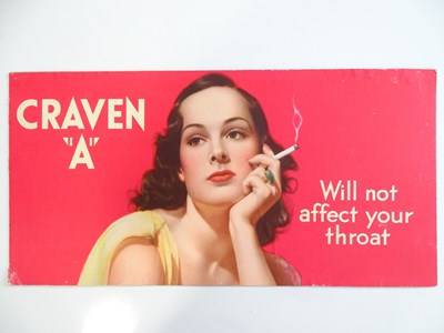 Lot 90 - CRAVEN 'A' Virginia Cigarettes (55.5cm x 28cm)...