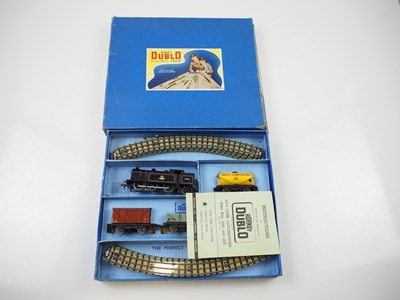 Lot 572 - A pair of HORNBY DUBLO 3-rail train sets...