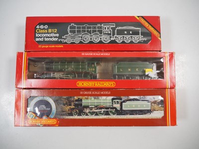 Lot 597 - A group of HORNBY OO Gauge LNER locomotives,...