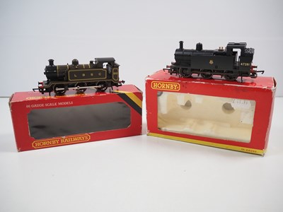 Lot 599 - A group of HORNBY OO gauge steam locomotives...