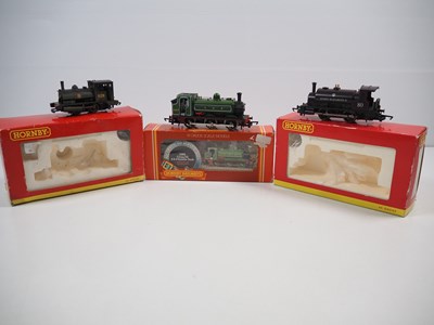 Lot 599 - A group of HORNBY OO gauge steam locomotives...